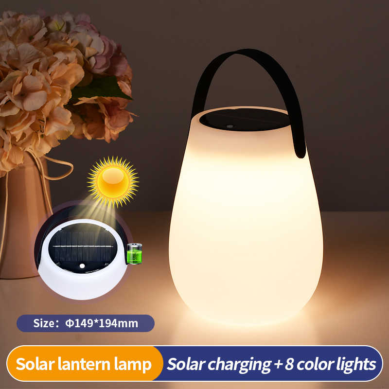 Multipurpose Portable Outdoor LED Solar Lanterns Lamp