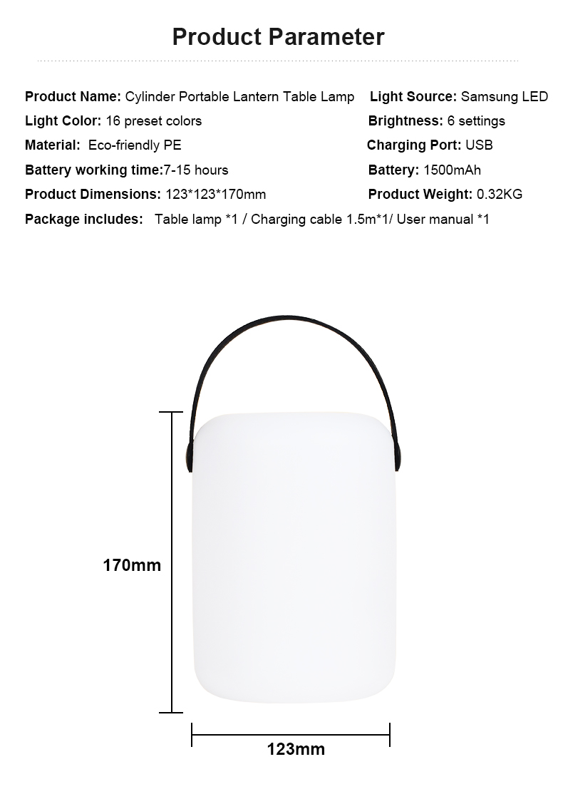 Smart Table Lamp | Portable Table Lamp | Bluetooth Table Lamp | Light Venus