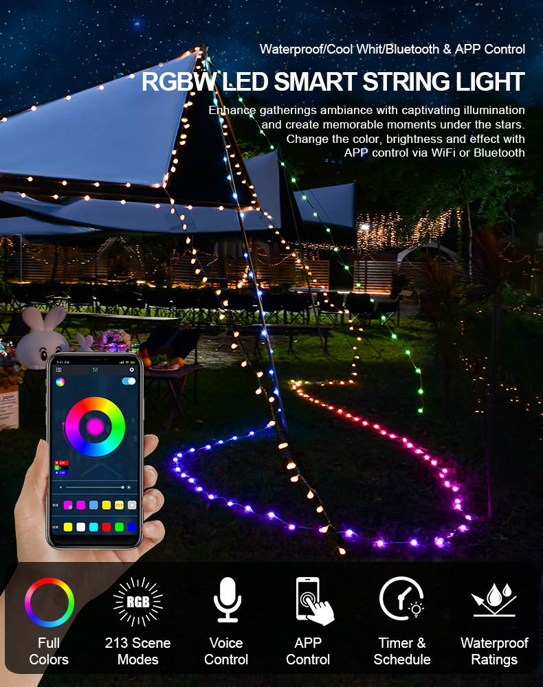 String Lights | LED String Lights | Smart String Lights | Light Venus