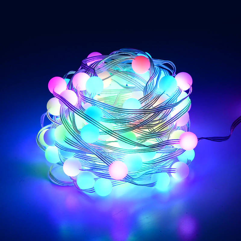 Outdoor Weatherproof Multi Colored RGBW LED Festoon String Lights