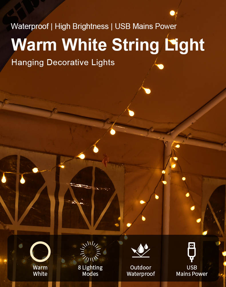 String Lights | Waterproof Outdoor String Lights | LED String Lights