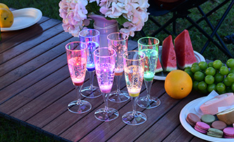 What are the Occasions to Use LED Light Up Champagne Glasses